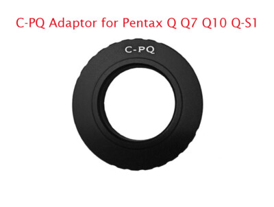 C-PQ C-Mount Adapterring passt Cine CCTV-Objektiven für Pentax Q Q7 Q10 Q-S1 UK LAGER
