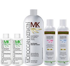 Moroccan Keratin 250ml Gold Series Keratin Hair Treatment 5 Bottles XL SET