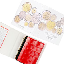 2 Euro - 200 Coins Album SCHULZ Coin Collection Extra Strong Professional