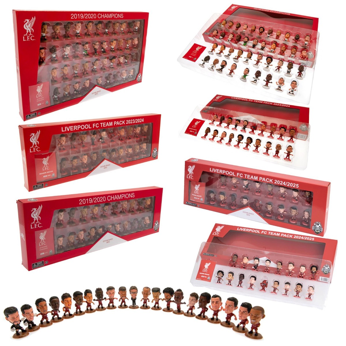 Liverpool FC Official Merchandise Collectible Figures Liverpool FC Official Merchandise Collectible Figures