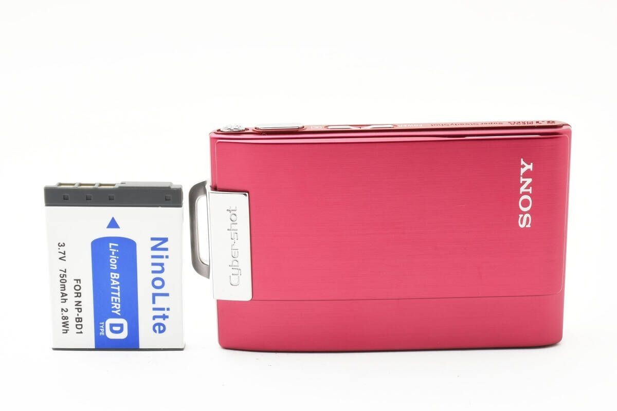 Sony Cyber-shot DSC-T200 8.1MP Digital Camera - Silver for