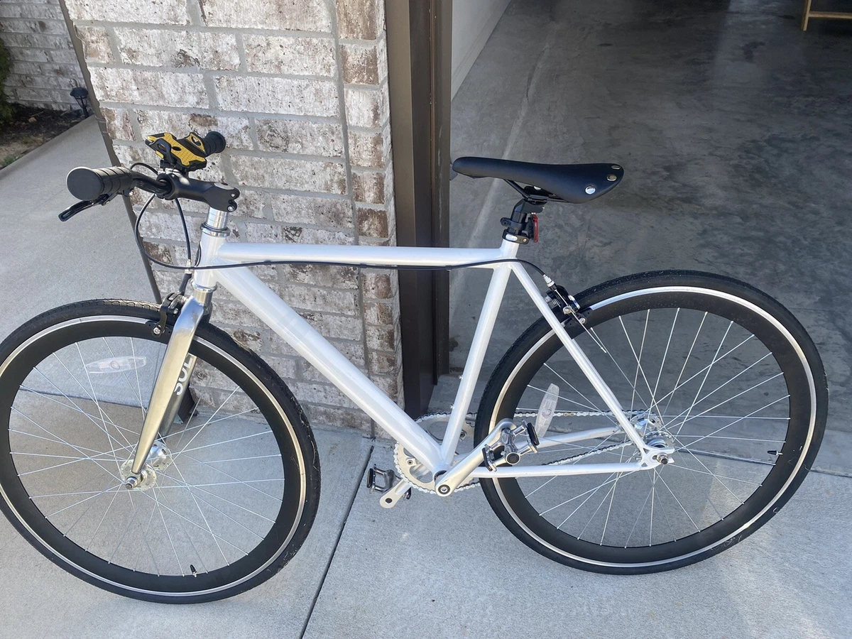 Sole bicycle The Duke ii fixed Gear All White 59 Cm Cruiser W Phone Mount