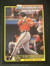 1992 Topps McDonald’s #13 Cal Ripken Jr. Baltimore Orioles Baseball’s Best
