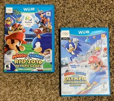 Wii U Mario & Sonic at the Rio 2016 & Sochi 2014 Winter Olympic Games. Clean!