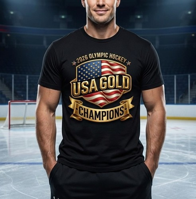 #ad 2026 U.S. Olympic Men#x27;s Hockey Team Champion Winter in Milano Gold $12.99
