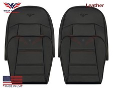 1999 2000 2001 Seat Covers Fits Ford Mustang V6 Gt Black Genuine Cow Leather 1999 2000 2001 Seat Covers Fits Ford Mustang V6 Gt Black Genuine Cow Leather