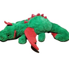 Dragon Plush 28" Green/Red. PT4.