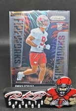 2025 Panini Prizm - Fireworks Emeka Egbuka #2 (RC)