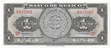 Mexico 1 Peso, 1970, P-59l, UNC, Series BIP