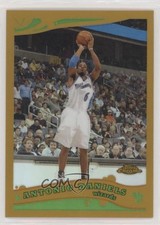 2005-06 Topps Chrome Gold Refractor 30/99 Antonio Daniels #130 00d4