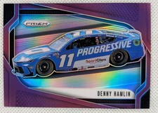 2025 Panini Prizm Racing DENNY HAMLIN #114 PURPLE Prizm /99 Nascar