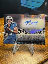 2024 TOPPS MIDNIGHT HORIZON SIGNATURES BRYCE YOUNG AUTO CARD #HZS-BY PANTHERS