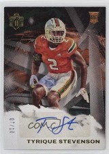 2023 Panini Chronicles Draft Picks Gold 7/10 Tyrique Stevenson #GK-TST Auto 0su2
