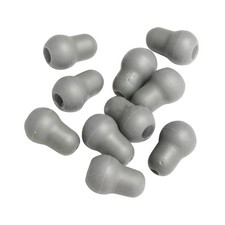 10Pcs Silicone Gray Soft Eartips Earplug Earpieces For Littmann Stethoscope hh