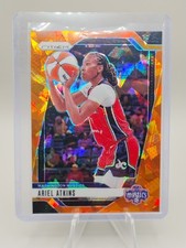 2024 Ariel Atkins Prizm Ice Orange Prizms BASKETBALL #56 Washington Mystics