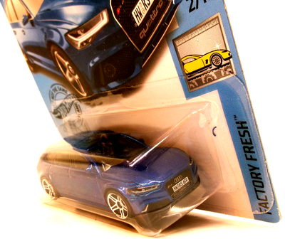Hot Wheels Factory Fresh Série 17 Audi Rs 6 Avant Azul | Frete grátis