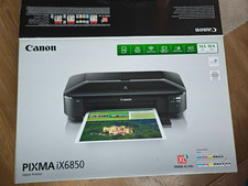 Canon Pixma iX6850 Inkjet Wireless Photo Printer - Black
