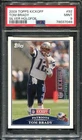 2009 Tom Brady Topps Kickoff Silver Holofoil /2009 #92 Patriots PSA 9