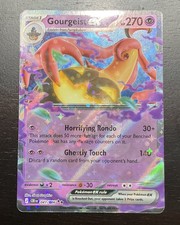 Gourgeist ex 041/086 Double Rare ME04: Chaos Rising Pokemon Holo Card Near Mint
