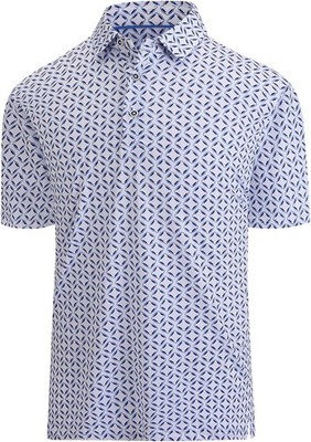 Men's Dry Fit Golf Polo Shirt - Moisture Wicking Performance Short Sleeve Tee