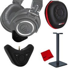 Deco Gear Bluetooth Adapter for Audio-Technica M50X Headphones  Deco Gear Case
