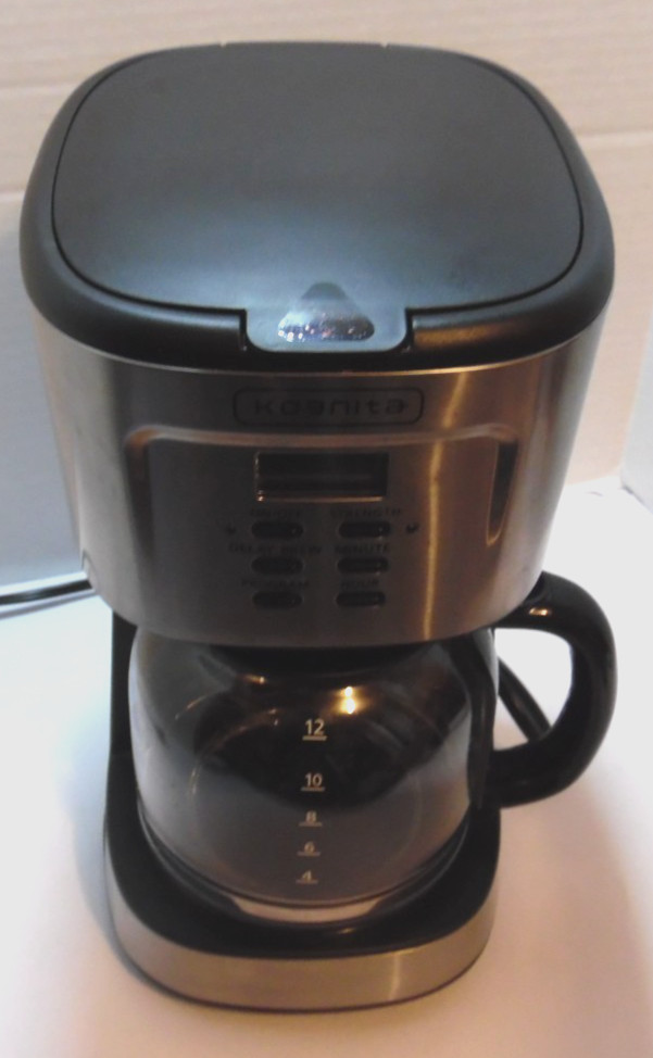 Kognita/Boscare CM1095TE-UL 12 Coffee Maker, Stainless Steel