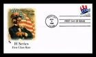 DR JIM STAMPS US COVER UNCLE SAM HAT H RATE FIRST DAY ISSUE