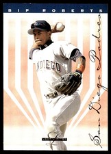 Bip Roberts 1995 Leaf Limited #113 Padres MLB READ FREE SHIPPING AutographDen