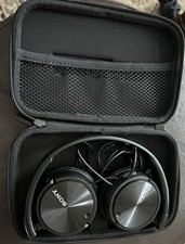 Sony Corded Foldable Noise Canceling Headphones With Storage Case