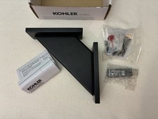 Kohler Shower Black Square Foot Ledge Open Box