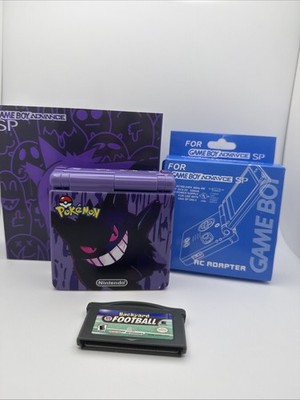 GBA CUSTOM/UPGRADED Gameboy Advance SP OEM Adapter And Choice Of Games READ DESC