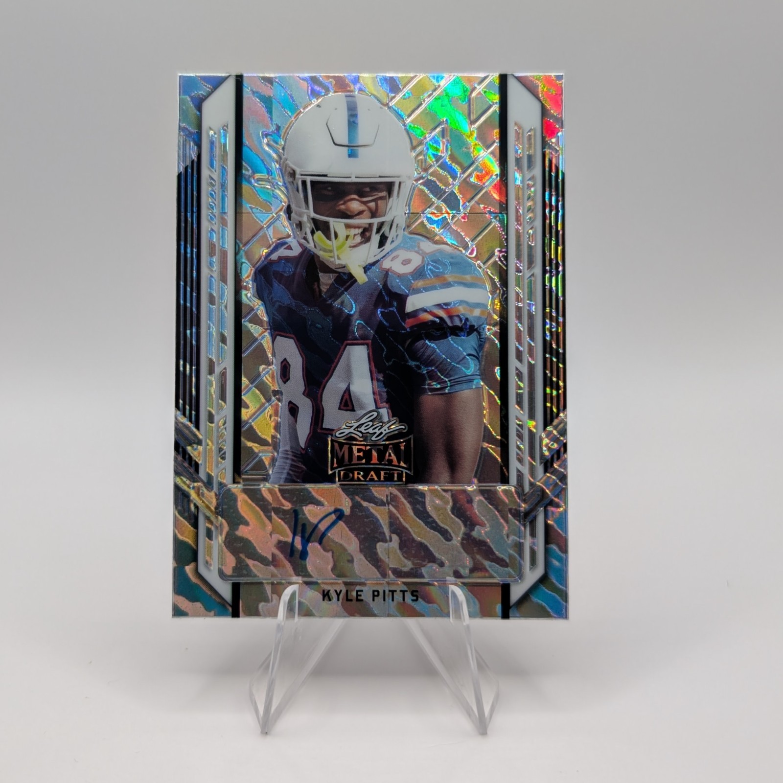 2021 Leaf Metal Draft - Kyle Pitts Rookie Autograph #PA-KPI /60