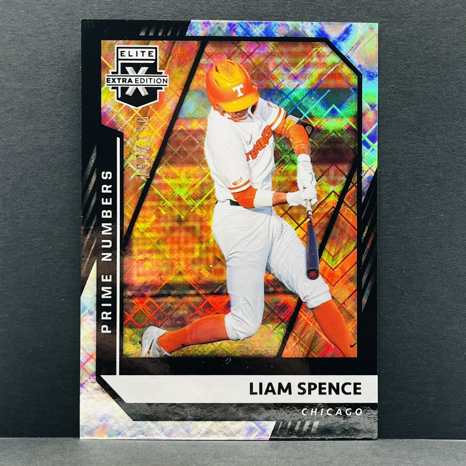 2021 Panini Elite Extra Edition #154 Liam Spence  Prime Numbers /190