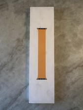 NEW Apple Watch Braided Solo Loop Silicone Band Official OEM Maize 41mm Size 5