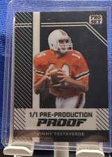 2024 Leaf Metal Collective Football Proof #1/1 Vinny Testaverde