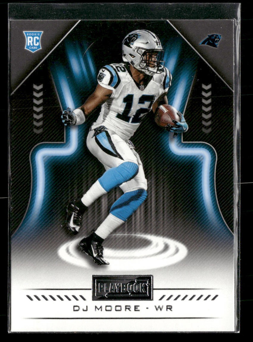 2018 Panini Playbook #139 DJ Moore Rookie