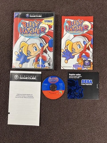 Billy Hatcher and the Giant Egg Nintendo GameCube Tested & Working