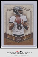 2020 Panini Legacy #LL-LJ Lamar Jackson Lasting Legacies