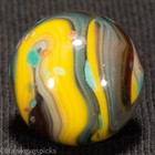 Sammy's Mounain  Fritty Lutz Swirl Marble 5/8" Mint Hawkeyespicks sg — photo 3