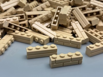 Lego Stein 1x4 mit geprägten Steinen aus der Pariser Straße 910032 - 385 Teile NEU