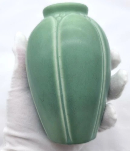 Rookwood Pottery 1943 Matte Green Vase # 2088 Arts and Crafts ~ Video