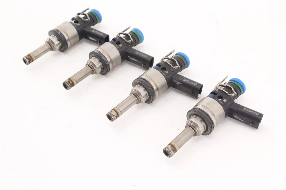 Conjunto de inyección de combustible 11-16 Kia Optima plateado negro (juego de 4) OEM 35310-2G710 Foto 3 de 4