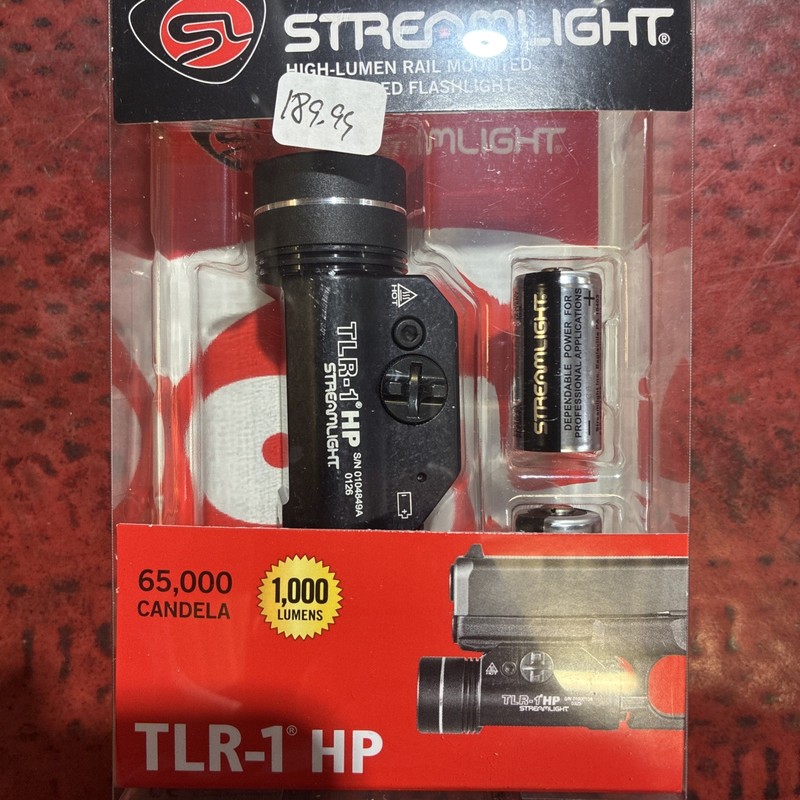 TLR-1 HP 1000LM SCRW MNT BLK