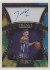 2019-20 Panini Select Rookie Signatures Tie-Dye Prizm 14/25 Kyle Guy Auto nd3