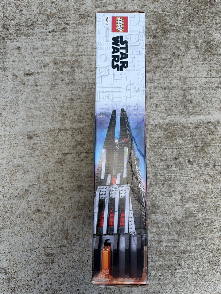 New Open Box 100% Complete Sealed Bags LEGO Star Wars Darth Vader's Castle 75251 - Image 4 of 4