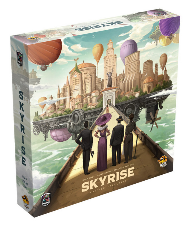 Jeu de société Skyrise idéal pour vos soirées jeux de réflexion en famille