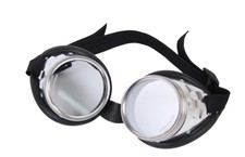 Schraubringbrille Sicherheitsglas VSG klar WELDINGER Schutzbrille &Oslash; Gl&auml;ser 5 cm
