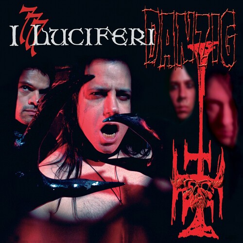 Danzig - 777: I Luciferi - Black/white/red Split Splatter [New Vinyl LP] Black,