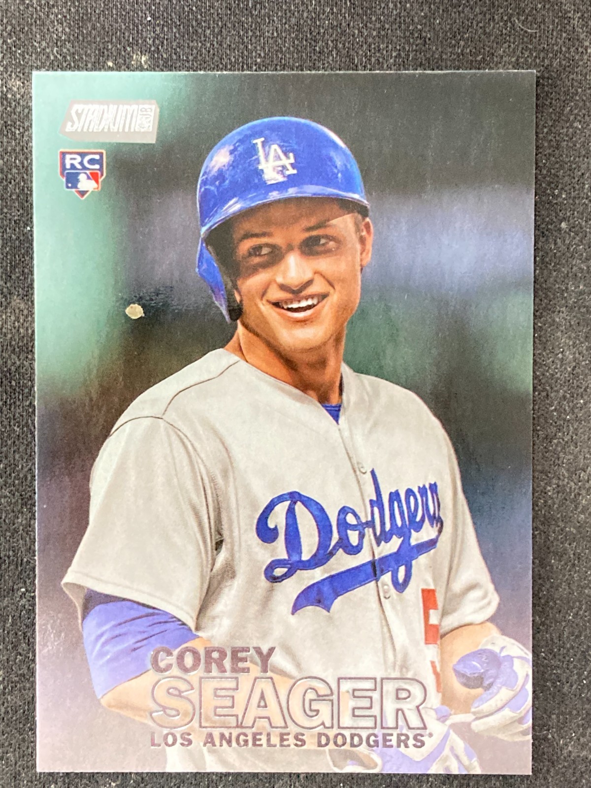 Corey Seager RC - 2016 Topps Stadium Club Photo Variation, SP, #142, Dodgers