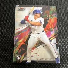 2024 Topps Finest - Common Wyatt Langford #97 (RC)